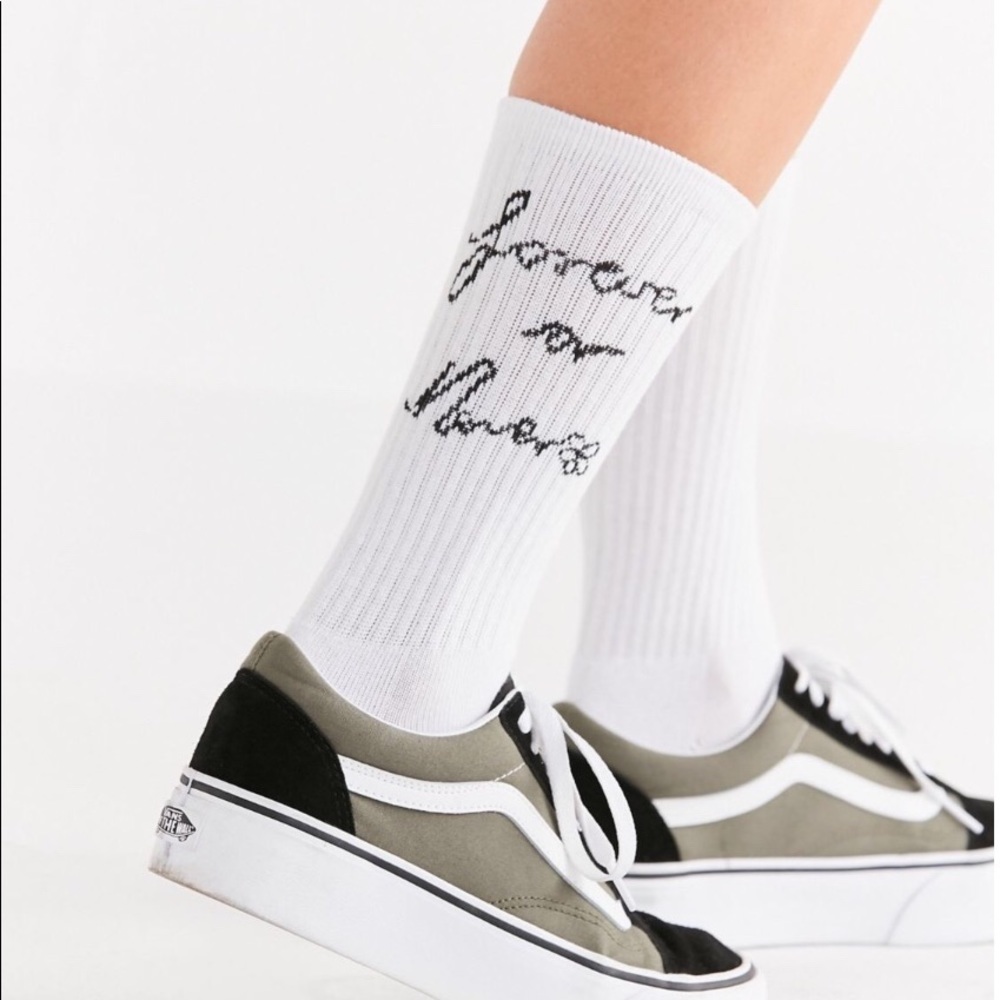 Forever or Never Crew Socks